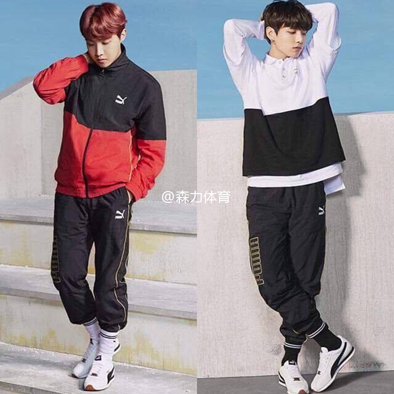 PUMA Hummer BTS Bulletproof Youth Sports Giày thể thao nam và nữ Giày A-Gump 368188-01 giày sneaker nam trắng