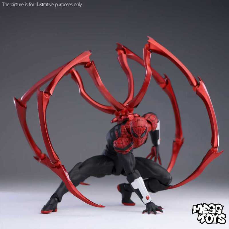 Messtoys Zhang Park Ultimate Neighbor Ultimate Spider-Man Figure Mt Scarlet Spider-Man Action Figure Toy Messtoys Zhang Park Ultimate Neighbor Ultimate Spider-Man Figure Mt Scarlet Spider-Man Action Figure Toy