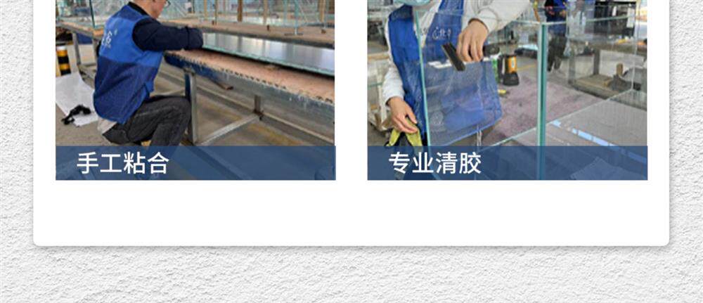 NINEWOOD久物水族80金晶五线超白黑玻侧滤桌面生态造景纯养鱼鱼缸 detail 19
