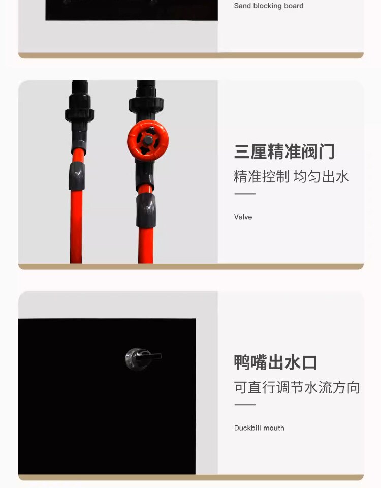 NINEWOOD久物水族60款曼鱼工业风淡海水五线金晶超白金鱼底滤鱼缸 detail 14