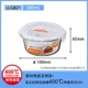 Khóa & Khóa Hộp lưu trữ thủy tinh chịu nhiệt 1000ml Hộp đựng thức ăn hình chữ nhật Dung tích lớn Hộp cơm trưa LLG445 - Hộp cơm điện sưởi ấm