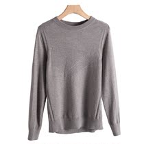 Mens West Lake Pavilion (Sen) spring dress pattern embellishment round neck knitted base sweater SM311