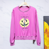 West Lake Pavilion (Ge) Autumn delicate hand feeling cotton loose BF wind sweater OL256