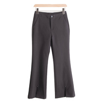 West Lake Pavilion old (mining) spring dress retro fashionable split Bell pants trousers FC835
