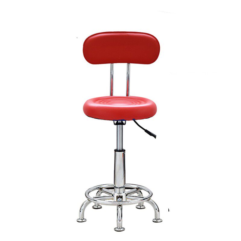 High-end bar chair bar chair rotating lifting backrest chair home swivel chair bar stool round stool beauty stool front