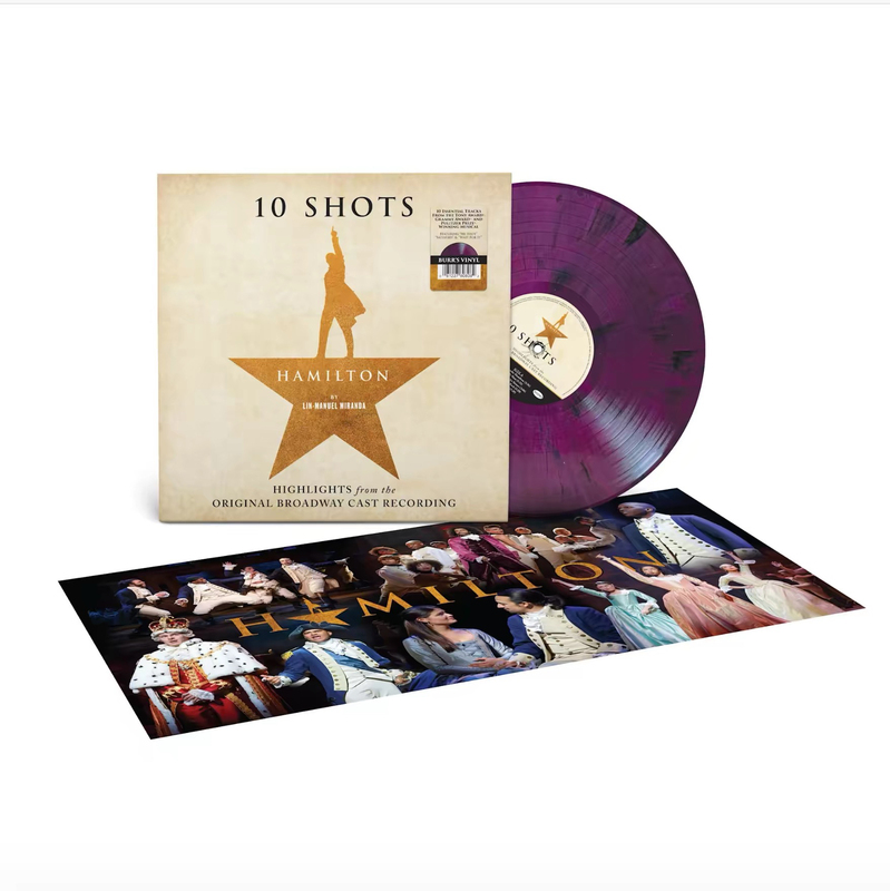 In-Stock Purple Vinyl Hamilton Musical Soundtrack Hamilton 10 Shots Vinyl Record Lp In-Stock Purple Vinyl Hamilton Musical Soundtrack Hamilton 10 Shots Vinyl Record Lp