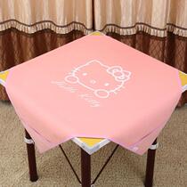 Pink Mahjong Machine Table Clog Table Cloth Silent Square Table Mat Chess room Home Not Fade Hotel Grey Cloth