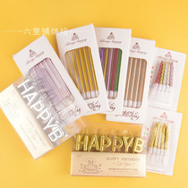 61 61 Childrens Day cake Decorative Pendulum web Red Birthday Candle Digital Creative Plug-in Card for baking dress