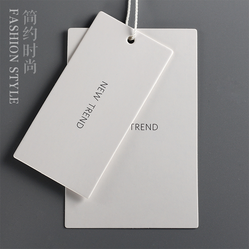 Hang tag label custom men and women clothes hang tag general spot high-grade tag logo tag design and production