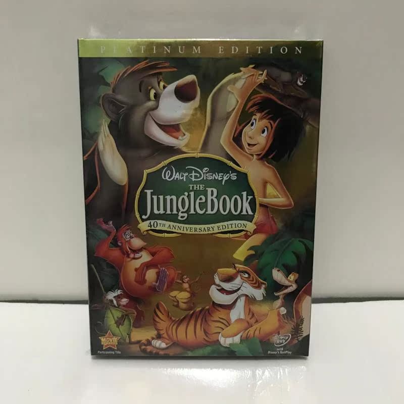 English original motion picture Forest Prince The Jungle Book HD DVD Children Learn English