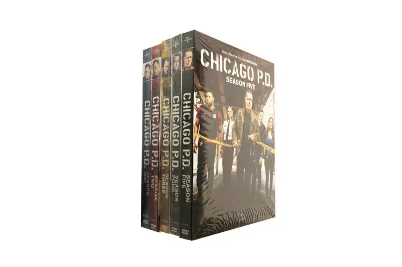 Chicago P D Chicago Police Station 1-5 Ji 28DVD Disc Pure English Original Uncut HD Beauty Drama
