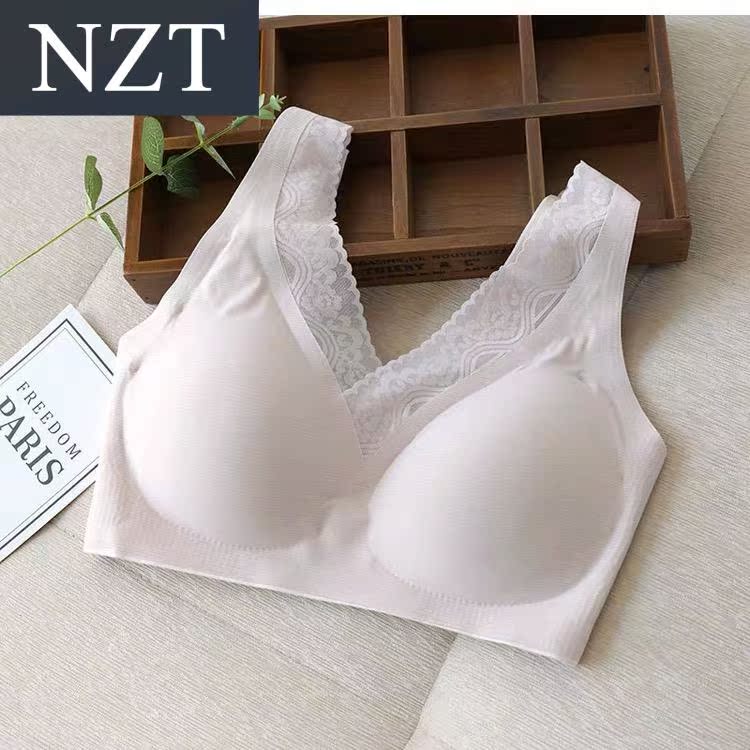 . Undesmed vẻ đẹp trở lại giấc ngủ đồ lót womens thép miễn vòng áo ngực thu thập ren sexy vest kiểu áo ngực thể thao.