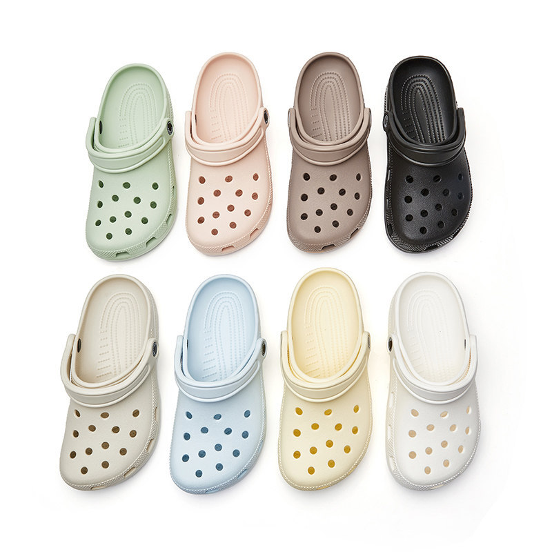 Croc Shoes for Women with Arch Support, Large Size Summer Outdoor Slippers, Non-Slip, Odor-Resistant, Flat Bottom Croc Shoes for Women with Arch Support, Large Size Summer Outdoor Slippers, Non-Slip, Odor-Resistant, Flat Bottom