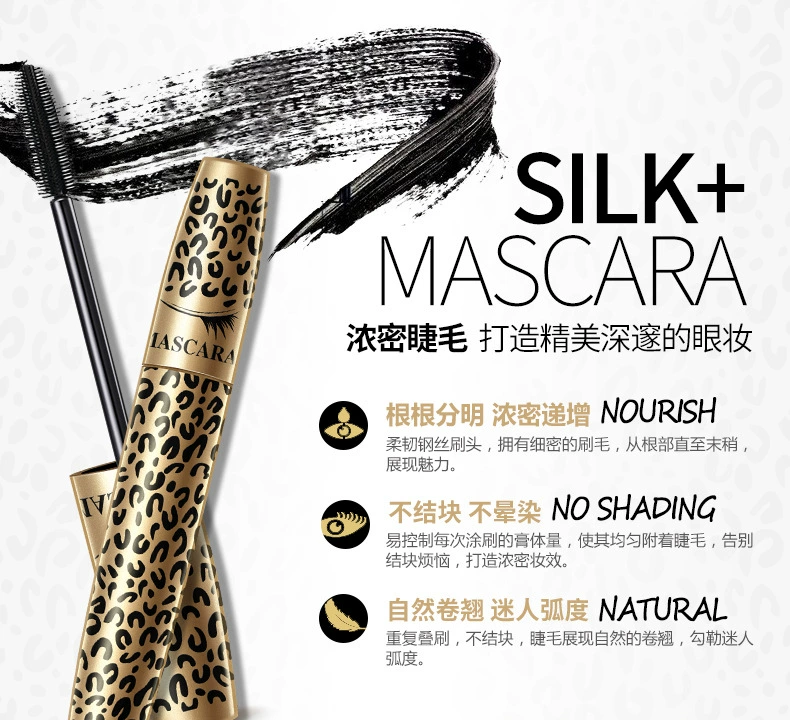 Lông mi mascara dày dài tuyệt đẹp uốn cong không thấm nước không làm mờ mỹ phẩm trang điểm tăng trưởng - Kem Mascara / Revitalash