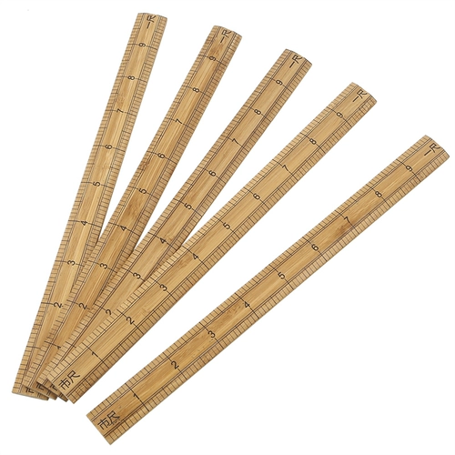 Бамбуковая линейка, 1 метрная одежда в длину одежды, правитель измерения измерения измерения измерения Городской правитель, сдвоенный двойной шкал, бамбук и утолщенный правитель древесины