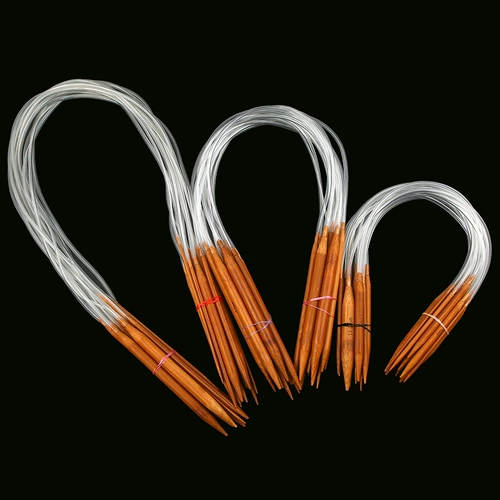 Плетеный шерстяной набор инструментов, шарф, шапка, крючок для вязания, 80см