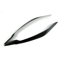 Suitable for 08 - 13 BMW X5 black resin modified eyebrow E70 angry eyebrow decoration parts