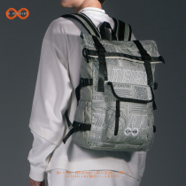 8 atheist new double shoulder bag multifunction travel bag backpack computer bag for men and women