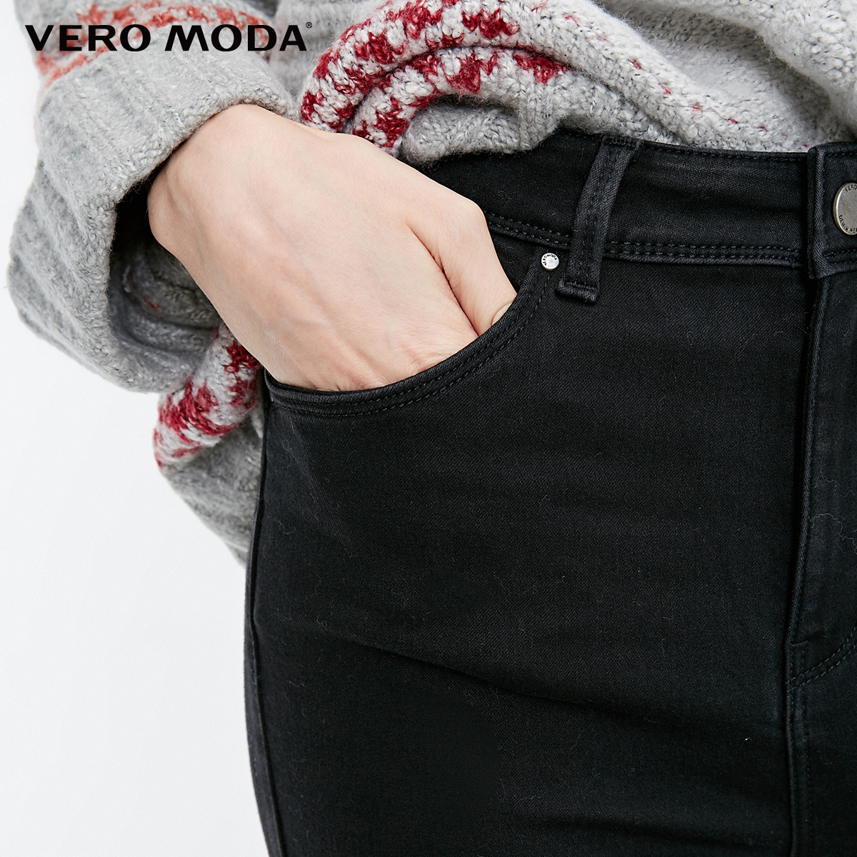 Jean femme VERO MODA - Ref 3193442 Image 4