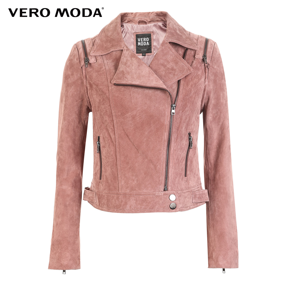 Vero Moda Slim ngắn Pig Cắt Da Da Coat) 319110532