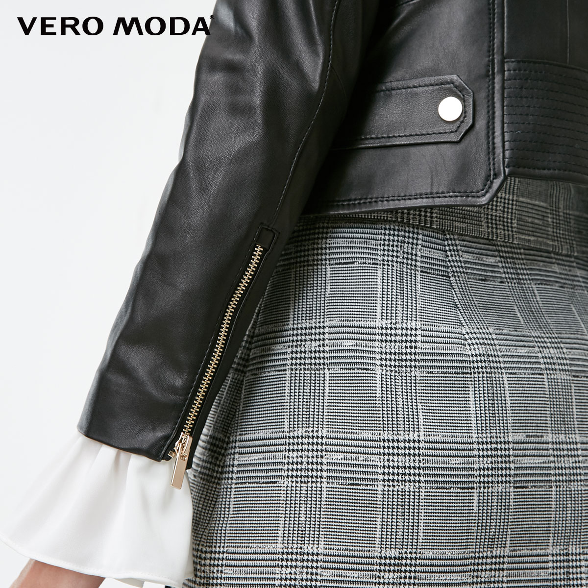 Vero Moda trang trí eo Cừu Da Da ăn mặc Edited Woman) 319310522