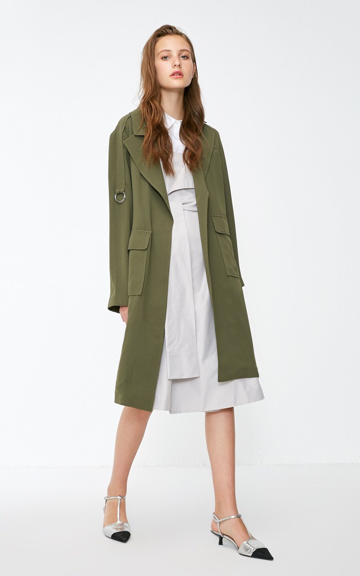 Trench pour femme VERO MODA en Polyester - Ref 3226610 Image 48