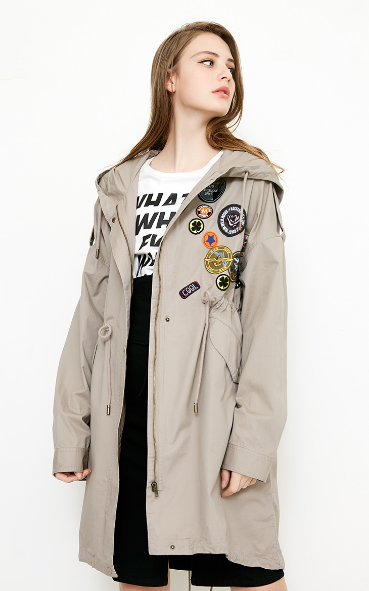 Trench pour femme VERO MODA en Coton - Ref 3226271 Image 34