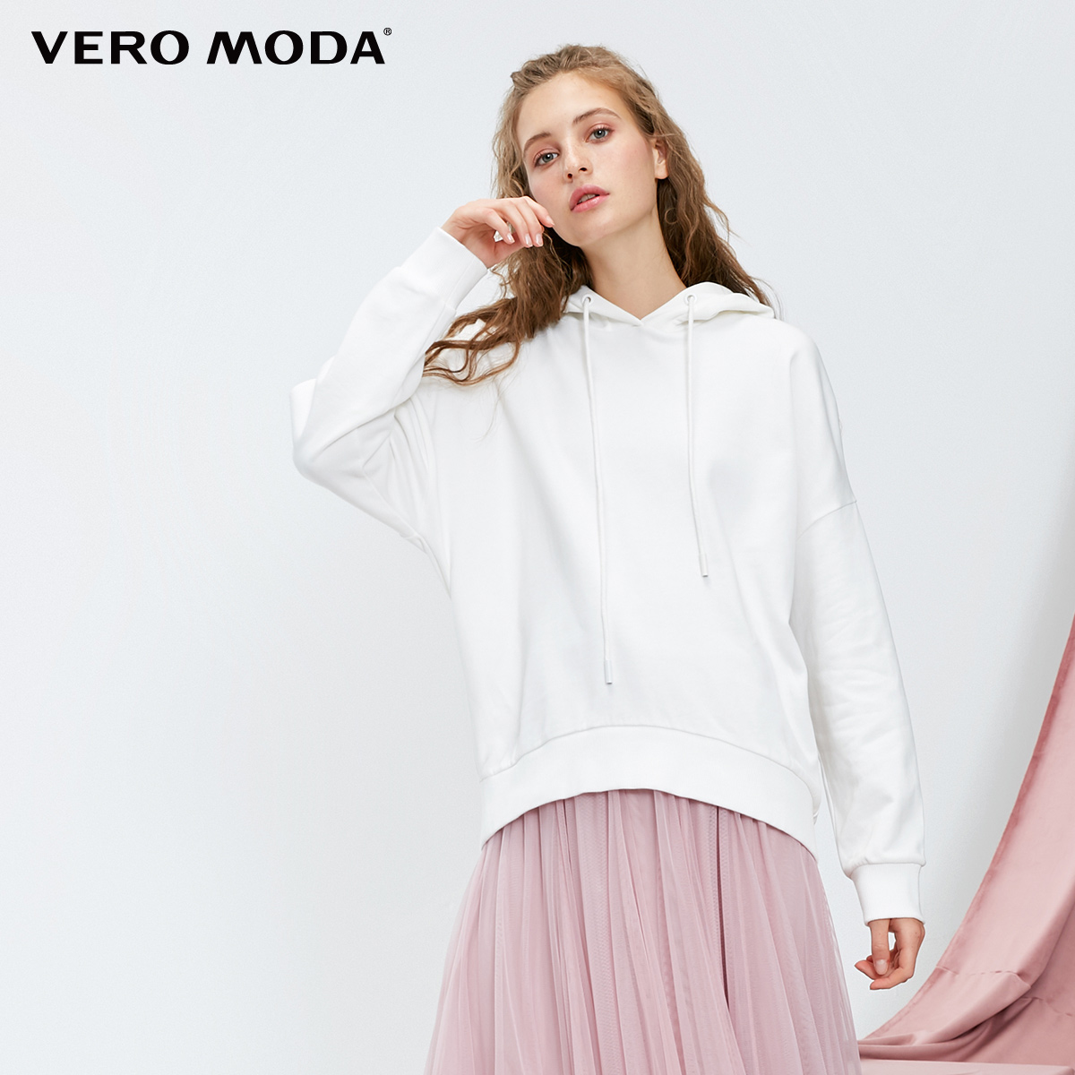 Sweatshirt femme VERO MODA - Ref 3216691 Image 3