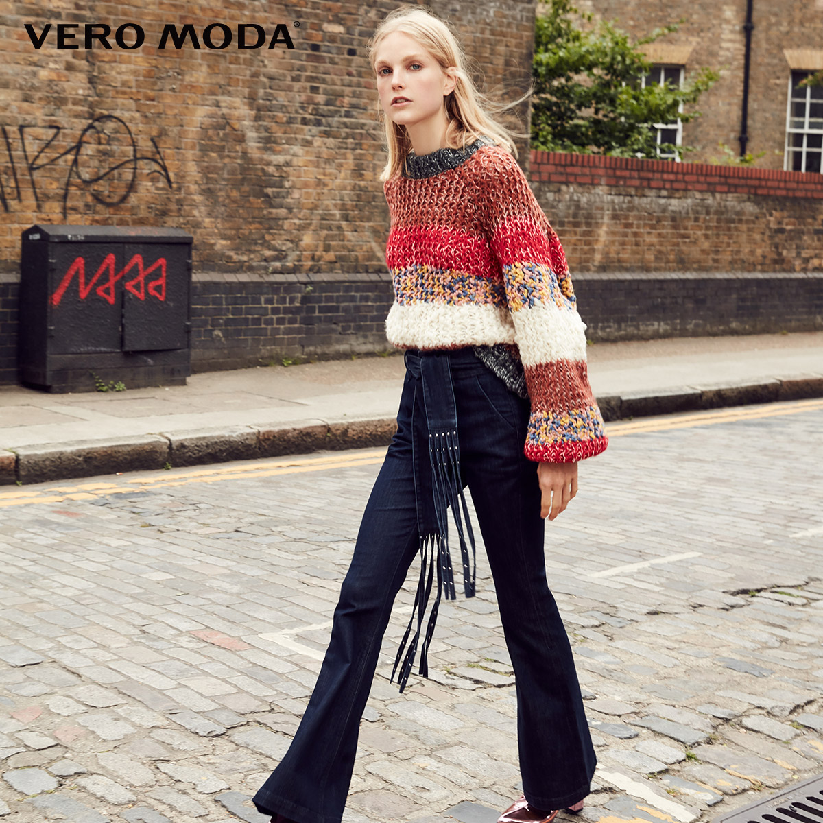 Jean femme VERO MODA - Ref 3193589 Image 2