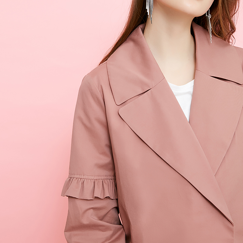Trench pour femme VERO MODA en Coton - Ref 3226198 Image 42