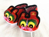 Northwest Shaanxi handicrafts Childrens shoes Tiger head shoes Baby shoes Full moon gifts melaleuca pure handmade