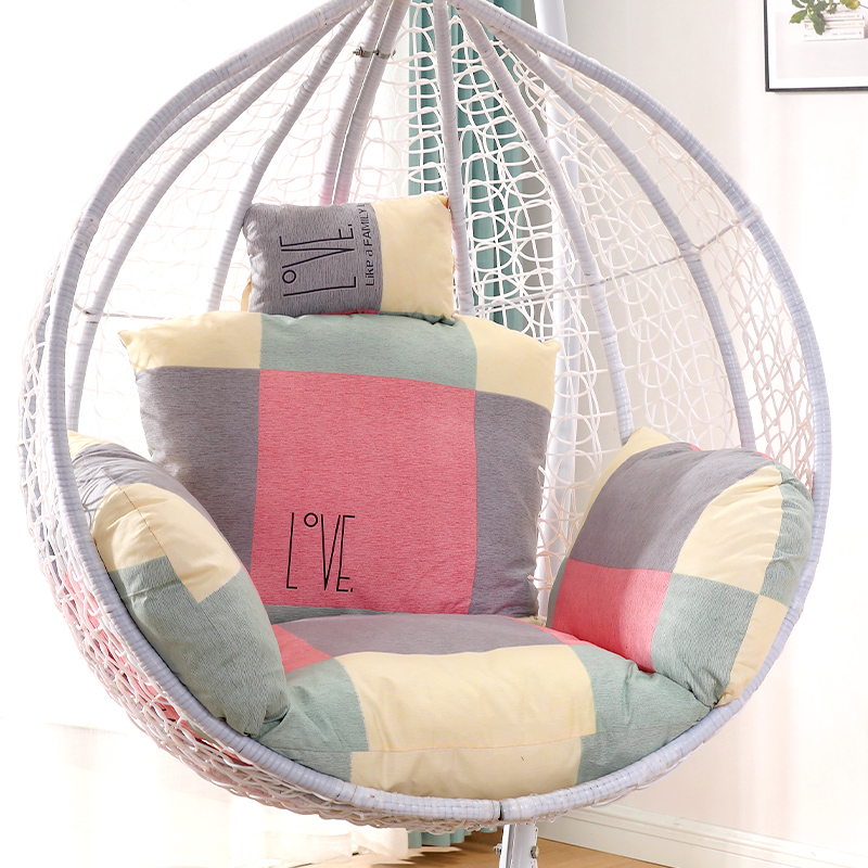 Hanging basket Cane Chair Cushions Single single replaceable washroom Washing Birds Nest of Nest Swings cushions Cushions Hanging Chair Cushion Rattan Chairs Chandelia Cushion Thickened