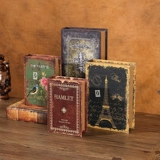 Ретро декор, реалистичная коробка для хранения, мобильный телефон