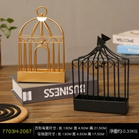 Квадратная птичья клетка золото+цирковая группа черная