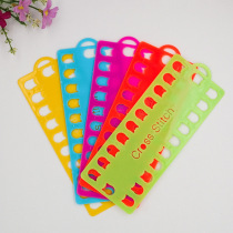Cross-stitch threading board Suzhou embroidery special color plastic threading board winding board cross-stitch winding board