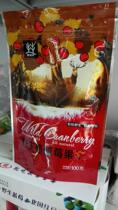 Wild cranberry dried cranberry dried cranberry Daxinganling natural pollution-free natural growth snack baking raw materials