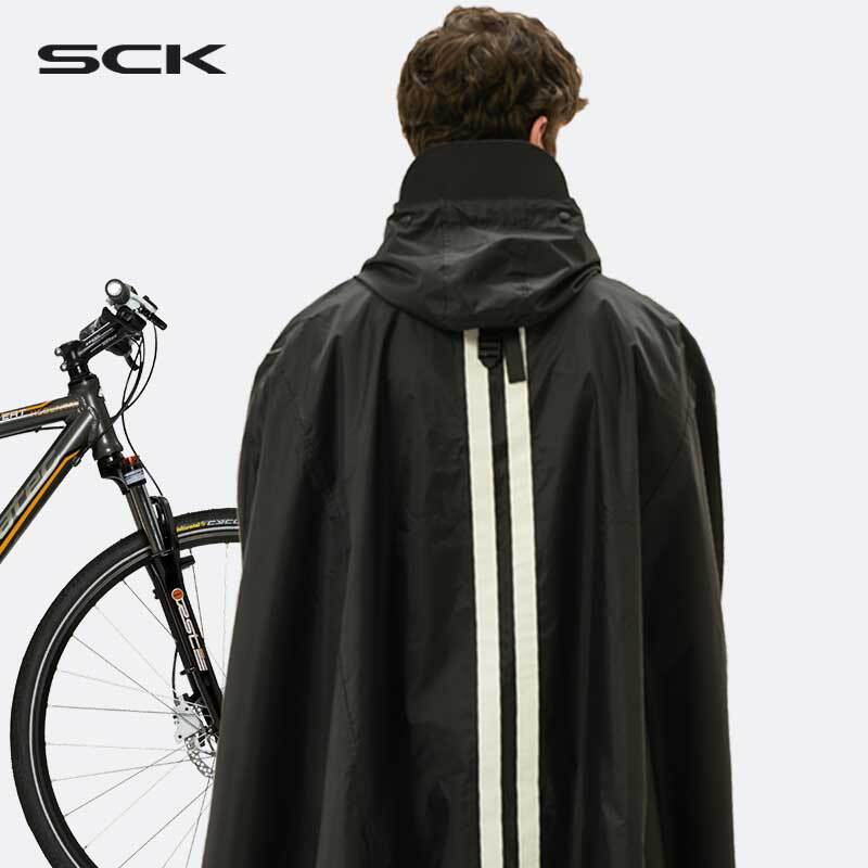 Sck Electric Bike Riding Raincoat for Boys, Junior High School Students, Special for School, Mountain Bike, Bicycle Rain Poncho