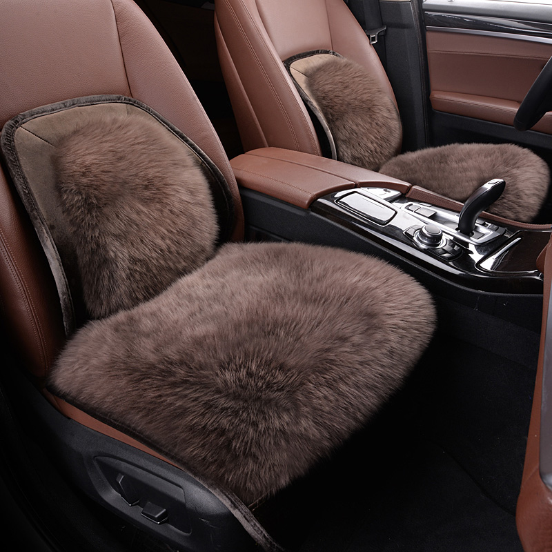 Car winter pure wool cushion single piece of Buick GL 6 Junwei Vietnam Ankov plush cushion three pieces