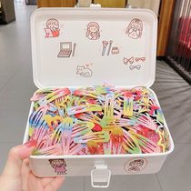 Children hollow gradient water droplets small hairclip little girl does not hurt by simple BB clip card baby cute broken hairclip