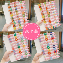 Korean childrens cartoon cute fruit duckbill clip girls dont hurt hair side bangs clip headgear baby broken hairclip