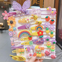Childrens cute small grab clip headgear little girl does not hurt hair side bangs clip hair clip baby hairhairclip hair accessories