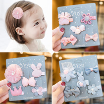 Childrens simple banghai clip hair accessories baby does not hurt hair card fetal hair hairclip headgear baby cute edge clip