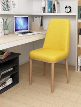 Net Red Dining Chair Nordic Table Chairs Book House Backrest Stool Home minimalist modern restaurant Hotel Chair Book Table And Chairs