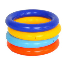 Child Kindergarten Dance Show Plastic Bracelet Children Gymnastics Activities Throw Game Color Plastic Ring