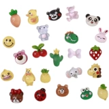 Мультяшный кремовый чехол для телефона для маникюра, набор материалов, «сделай сам»