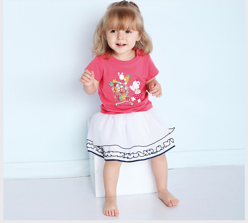 Jupe fillette en polyester - Ref 2052807 Image 10