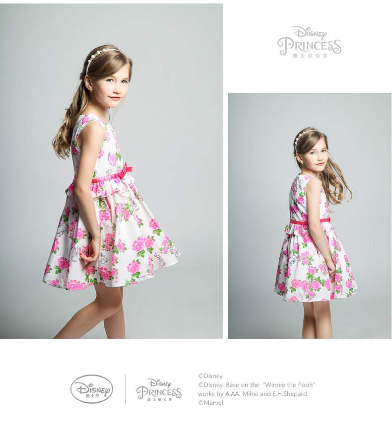 Robe enfant DISNEY en mélange - Ref 2044647 Image 20