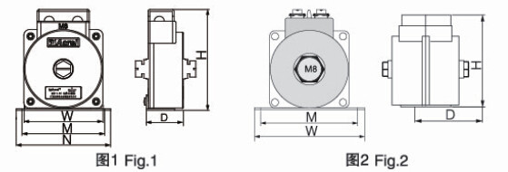 AKH-0.66 P-50II保护型电流互感器用于继电保护回路