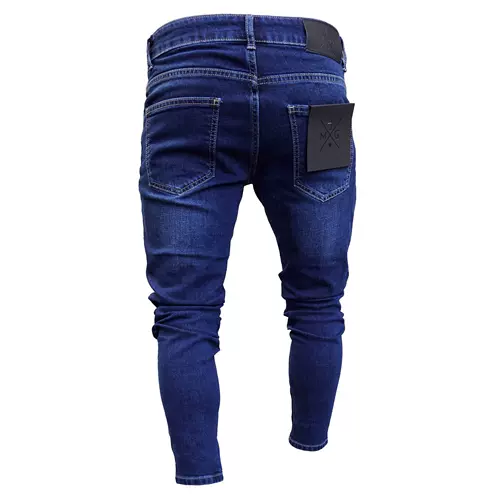 Мужчины Jogger Denim Jeans Jeans Jeans Jeans Jeans Cotton Linen Cargo