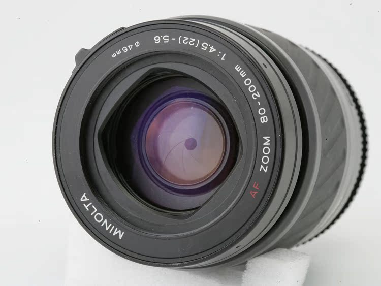 Minolta AF 80-200 F4.5-5.6 Ống kính DSLR chụp ảnh toàn khung hình Một cổng có thể được chuyển sang cổng micro-E